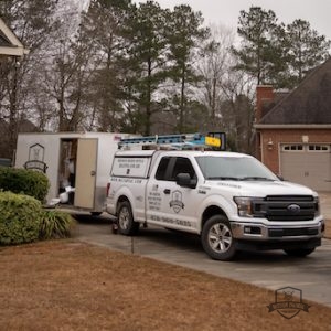 HVAC truck